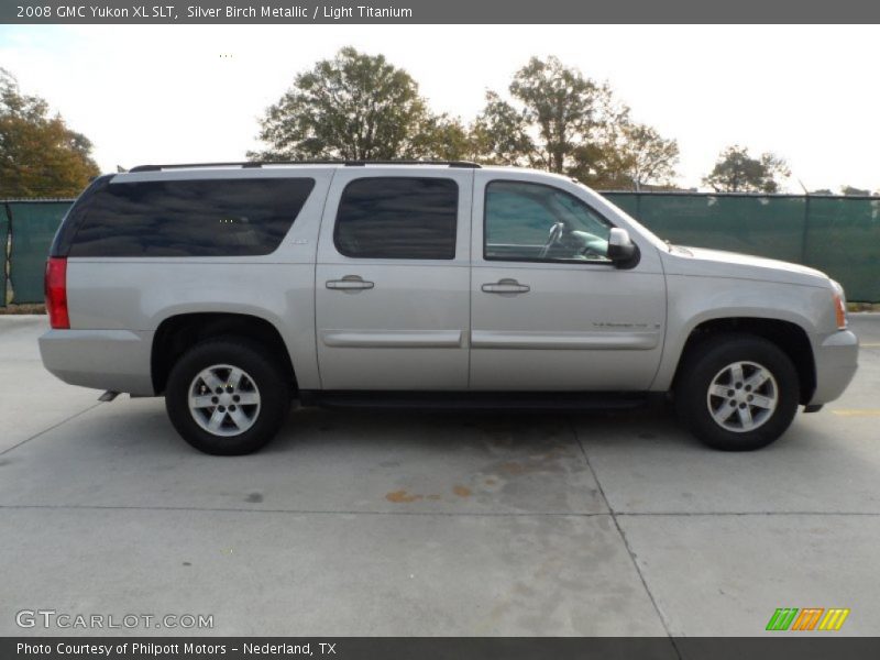 Silver Birch Metallic / Light Titanium 2008 GMC Yukon XL SLT