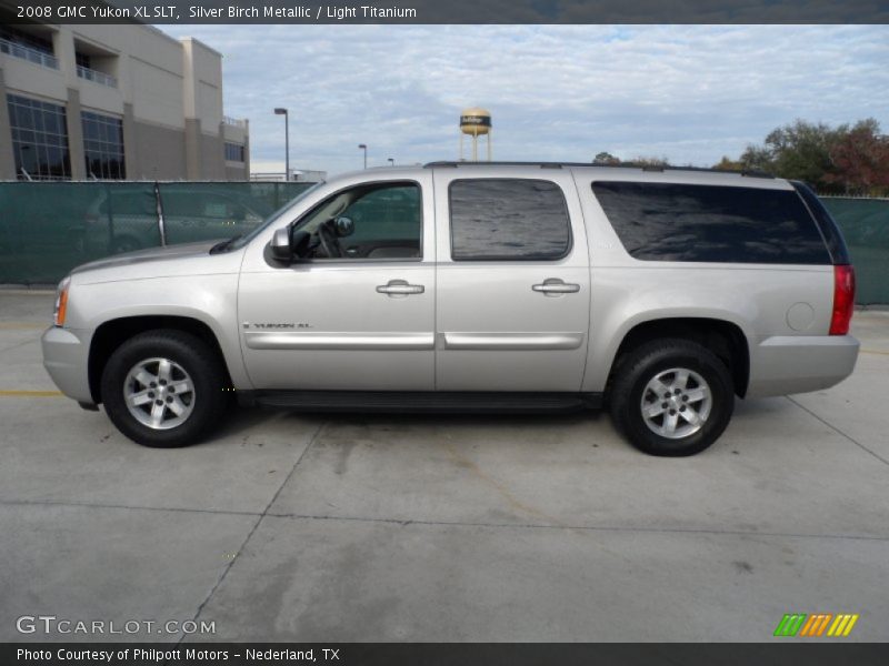 Silver Birch Metallic / Light Titanium 2008 GMC Yukon XL SLT