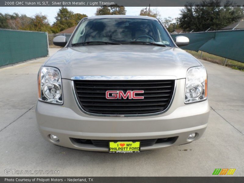 Silver Birch Metallic / Light Titanium 2008 GMC Yukon XL SLT