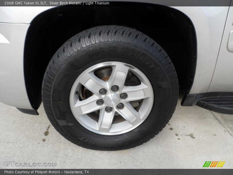 Silver Birch Metallic / Light Titanium 2008 GMC Yukon XL SLT