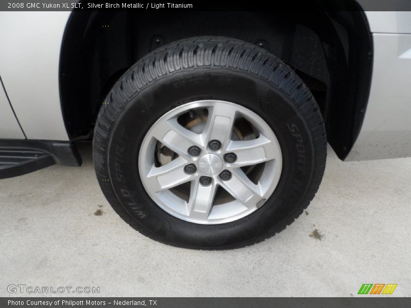 Silver Birch Metallic / Light Titanium 2008 GMC Yukon XL SLT