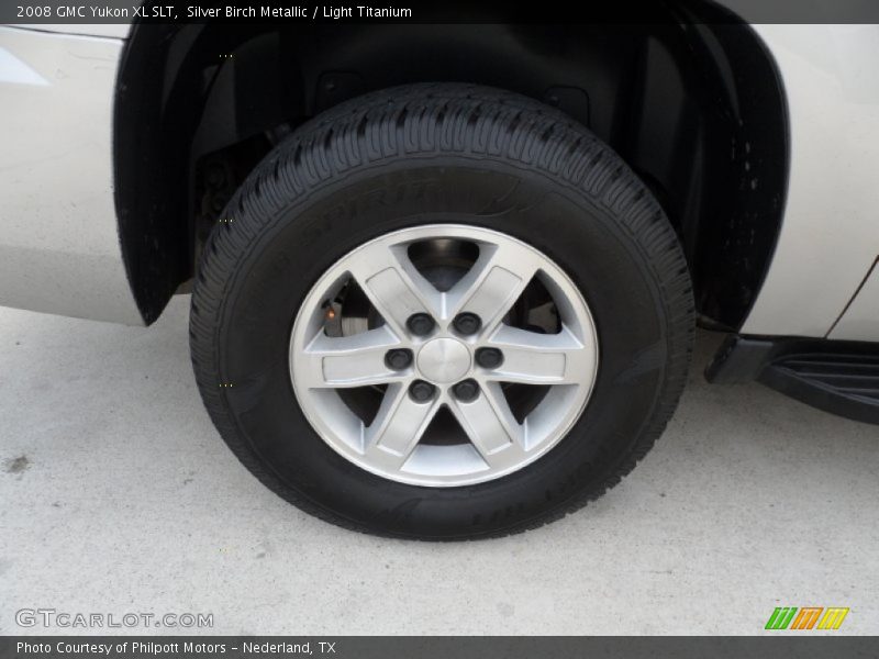 Silver Birch Metallic / Light Titanium 2008 GMC Yukon XL SLT