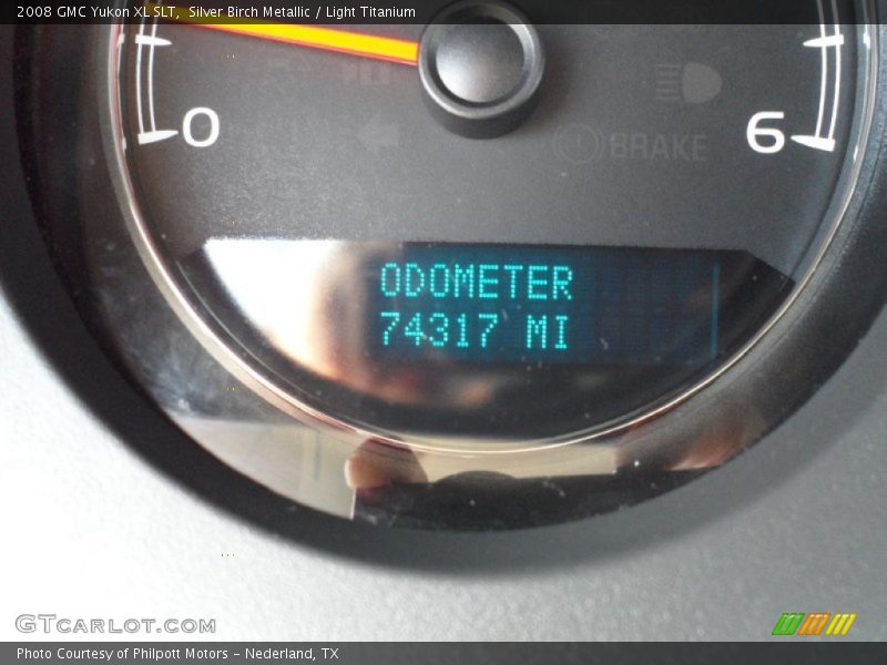 Silver Birch Metallic / Light Titanium 2008 GMC Yukon XL SLT