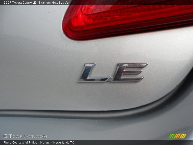 Titanium Metallic / Ash 2007 Toyota Camry LE