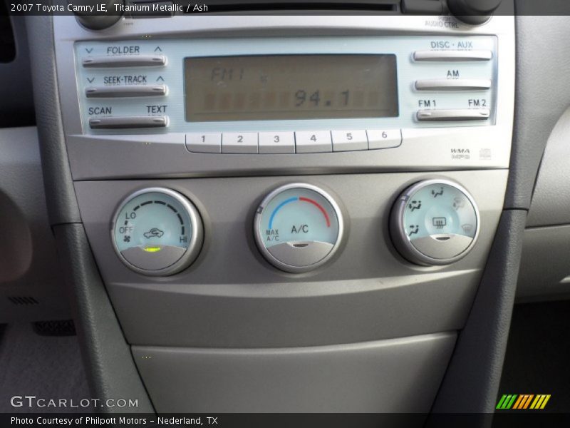 Titanium Metallic / Ash 2007 Toyota Camry LE