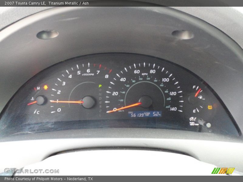 Titanium Metallic / Ash 2007 Toyota Camry LE