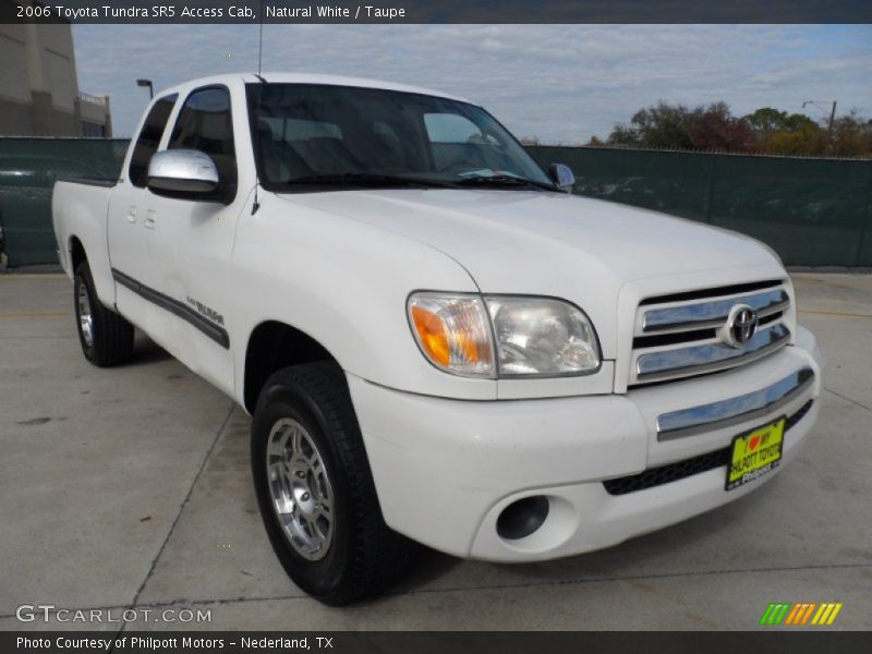 Natural White / Taupe 2006 Toyota Tundra SR5 Access Cab