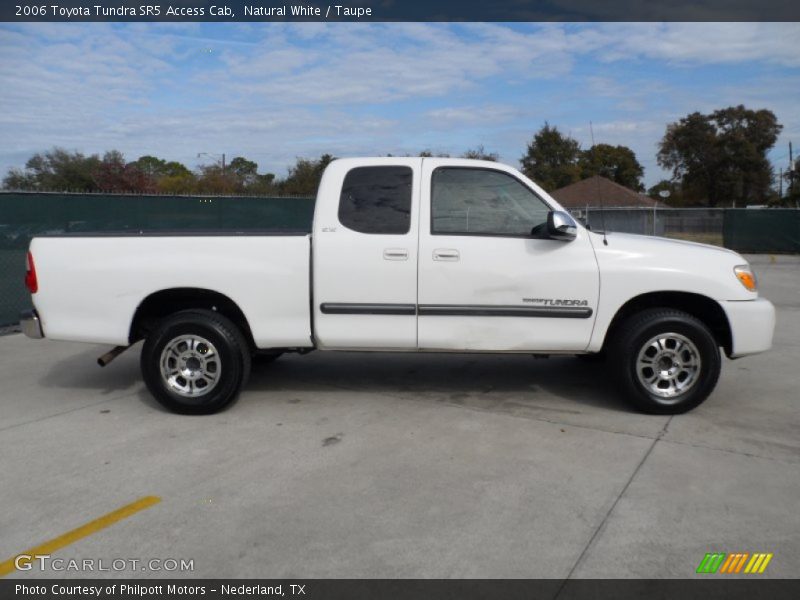 Natural White / Taupe 2006 Toyota Tundra SR5 Access Cab
