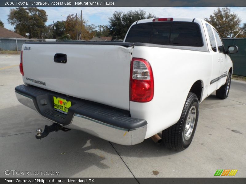 Natural White / Taupe 2006 Toyota Tundra SR5 Access Cab