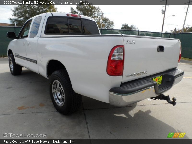 Natural White / Taupe 2006 Toyota Tundra SR5 Access Cab