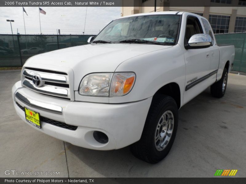 Natural White / Taupe 2006 Toyota Tundra SR5 Access Cab