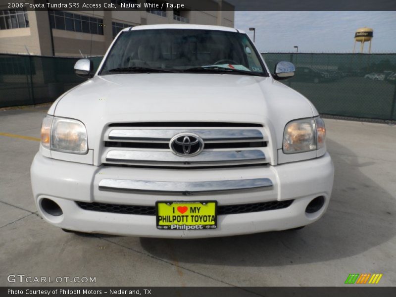 Natural White / Taupe 2006 Toyota Tundra SR5 Access Cab