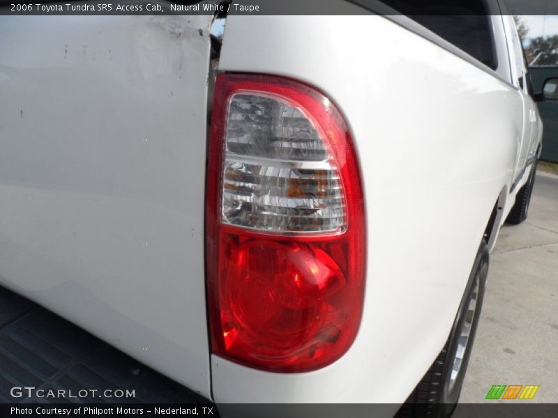 Natural White / Taupe 2006 Toyota Tundra SR5 Access Cab