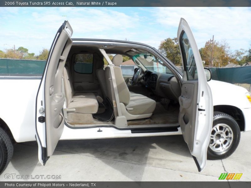 Natural White / Taupe 2006 Toyota Tundra SR5 Access Cab