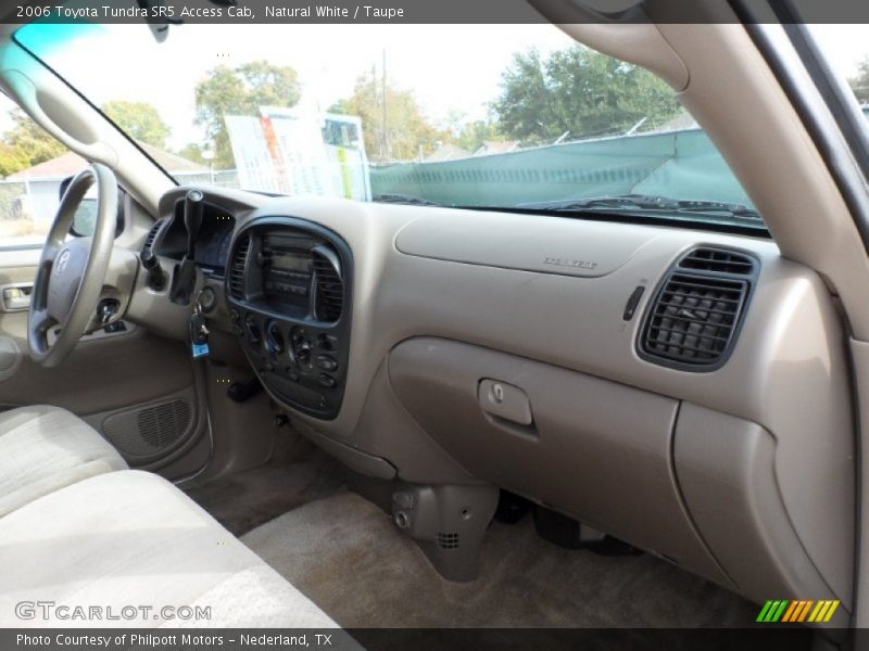 Natural White / Taupe 2006 Toyota Tundra SR5 Access Cab