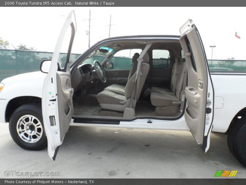 Natural White / Taupe 2006 Toyota Tundra SR5 Access Cab