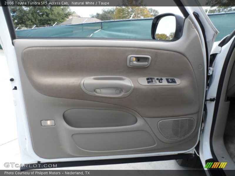 Natural White / Taupe 2006 Toyota Tundra SR5 Access Cab