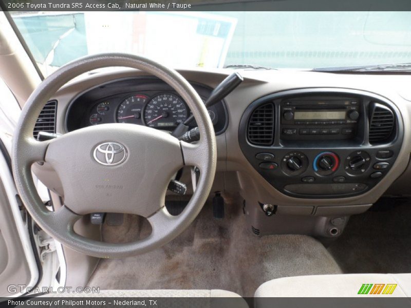 Natural White / Taupe 2006 Toyota Tundra SR5 Access Cab