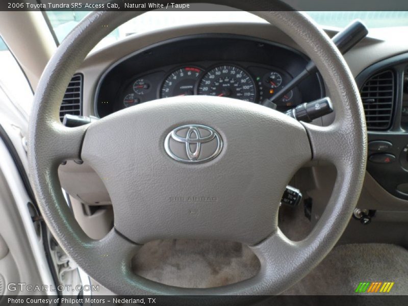 Natural White / Taupe 2006 Toyota Tundra SR5 Access Cab