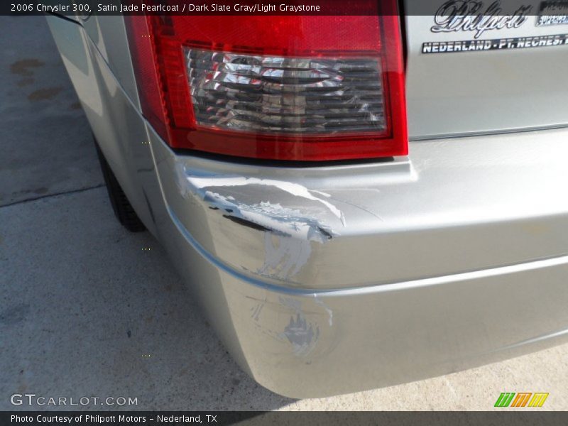 Satin Jade Pearlcoat / Dark Slate Gray/Light Graystone 2006 Chrysler 300