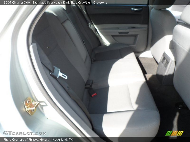 Satin Jade Pearlcoat / Dark Slate Gray/Light Graystone 2006 Chrysler 300