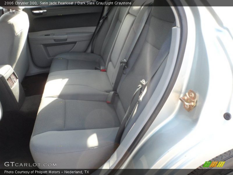 Satin Jade Pearlcoat / Dark Slate Gray/Light Graystone 2006 Chrysler 300