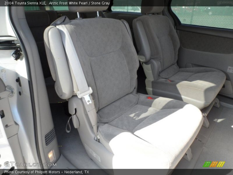 Arctic Frost White Pearl / Stone Gray 2004 Toyota Sienna XLE