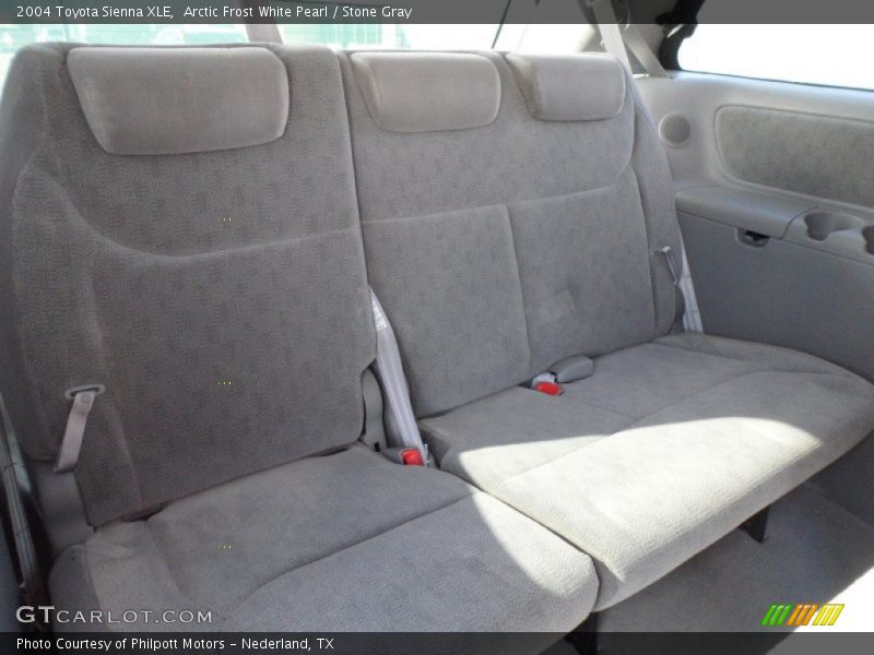 Arctic Frost White Pearl / Stone Gray 2004 Toyota Sienna XLE