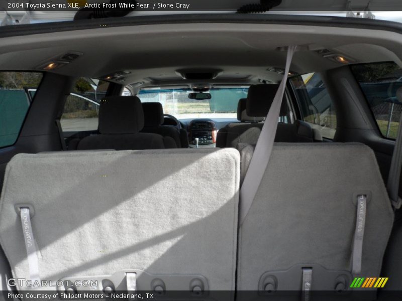 Arctic Frost White Pearl / Stone Gray 2004 Toyota Sienna XLE