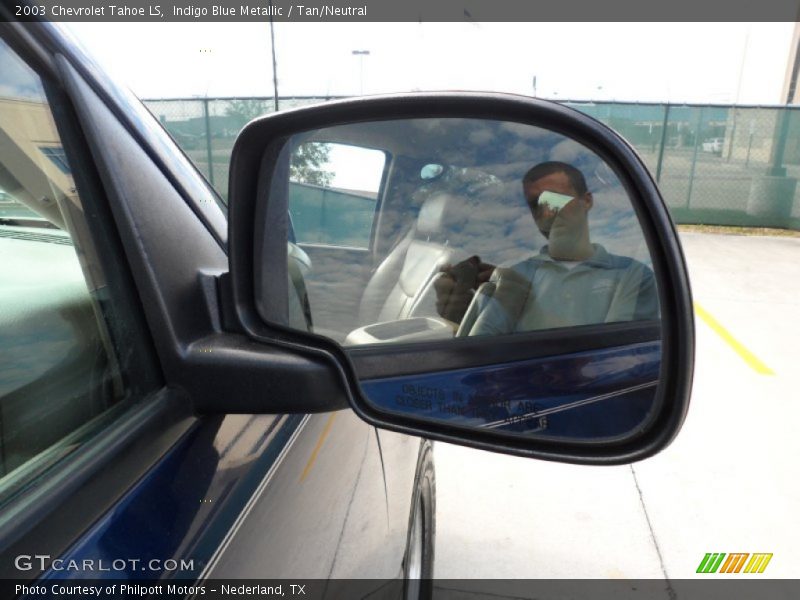 Indigo Blue Metallic / Tan/Neutral 2003 Chevrolet Tahoe LS