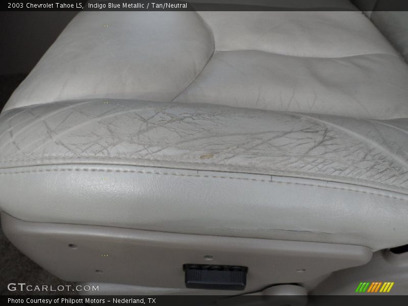 Indigo Blue Metallic / Tan/Neutral 2003 Chevrolet Tahoe LS