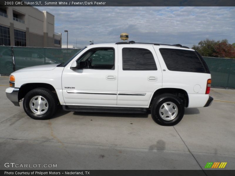  2003 Yukon SLT Summit White