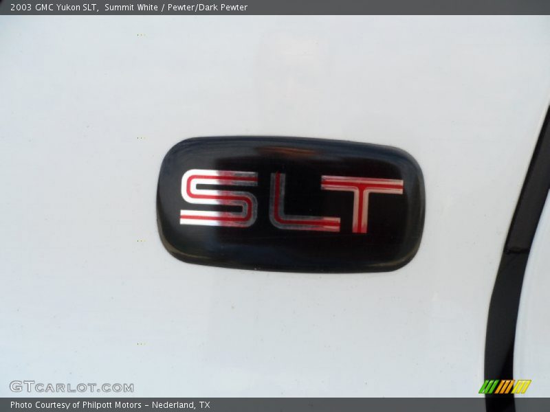  2003 Yukon SLT Logo