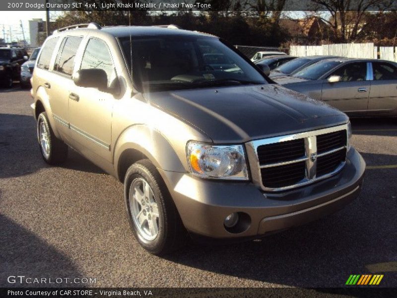 Light Khaki Metallic / Khaki Two-Tone 2007 Dodge Durango SLT 4x4