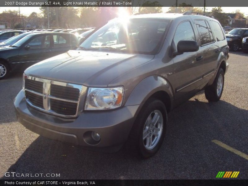 Light Khaki Metallic / Khaki Two-Tone 2007 Dodge Durango SLT 4x4