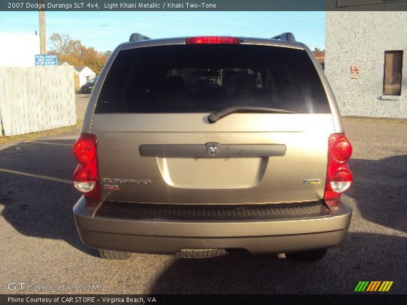 Light Khaki Metallic / Khaki Two-Tone 2007 Dodge Durango SLT 4x4