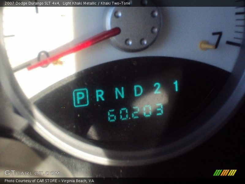 Light Khaki Metallic / Khaki Two-Tone 2007 Dodge Durango SLT 4x4