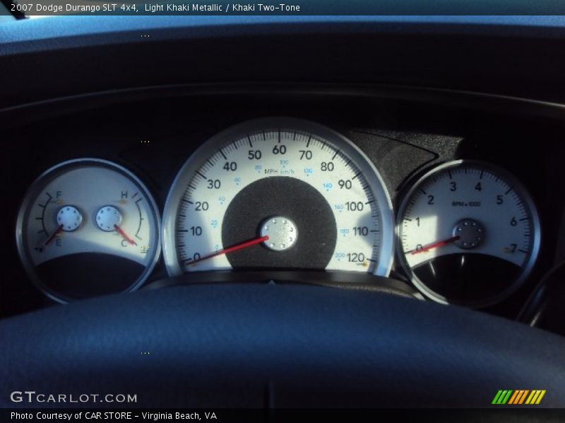 Light Khaki Metallic / Khaki Two-Tone 2007 Dodge Durango SLT 4x4