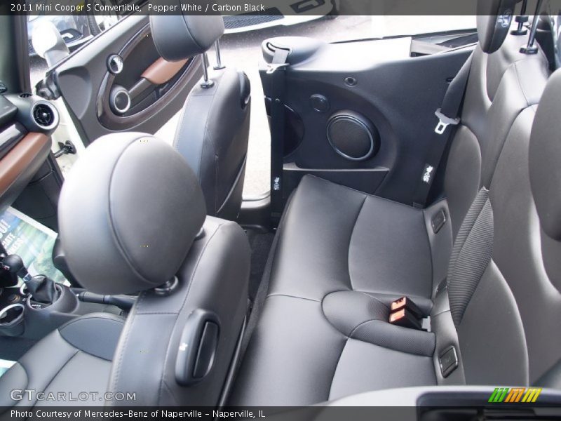 Pepper White / Carbon Black 2011 Mini Cooper S Convertible