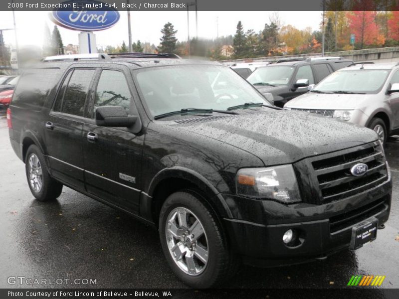 Black / Charcoal Black 2008 Ford Expedition EL Limited 4x4