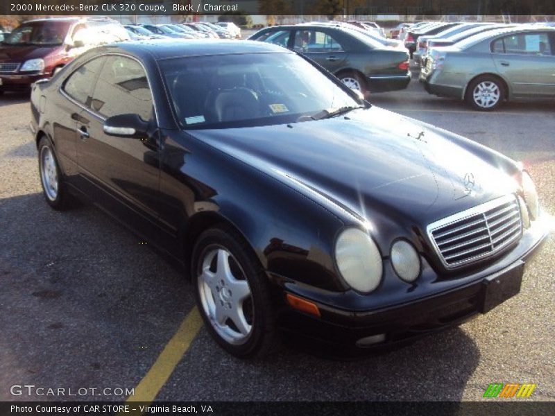 Black / Charcoal 2000 Mercedes-Benz CLK 320 Coupe