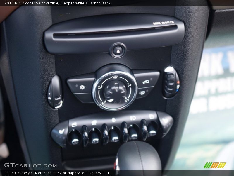 Pepper White / Carbon Black 2011 Mini Cooper S Convertible