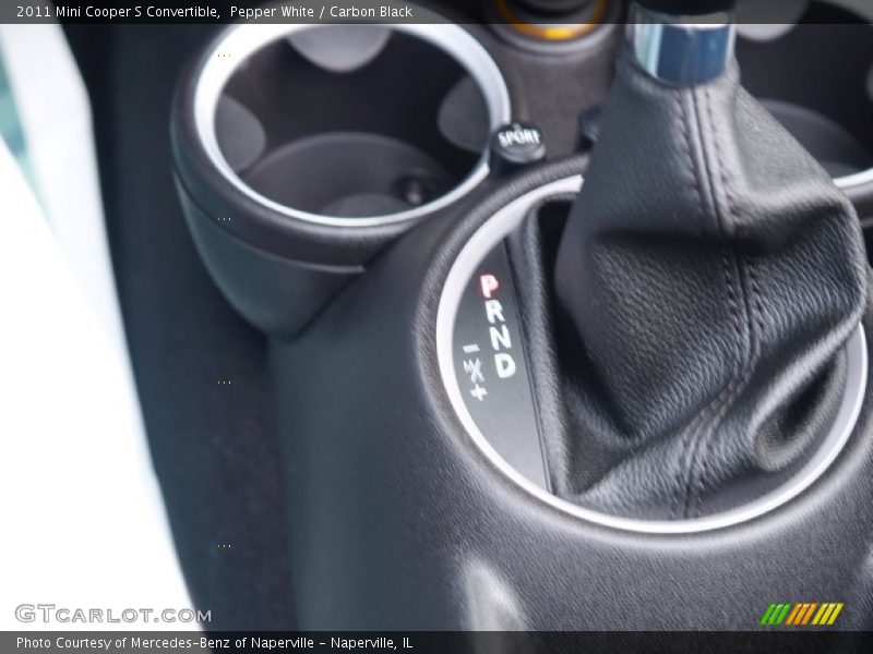 Pepper White / Carbon Black 2011 Mini Cooper S Convertible