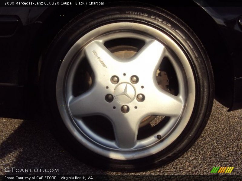Black / Charcoal 2000 Mercedes-Benz CLK 320 Coupe