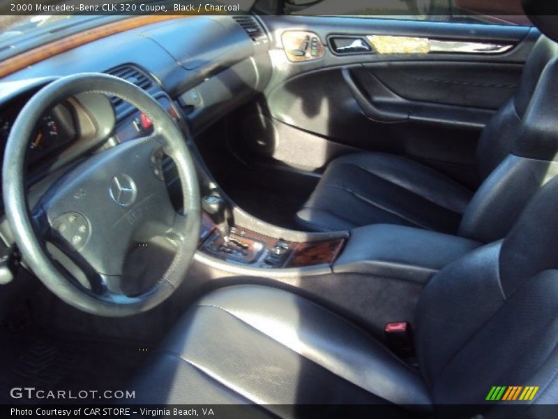 Black / Charcoal 2000 Mercedes-Benz CLK 320 Coupe