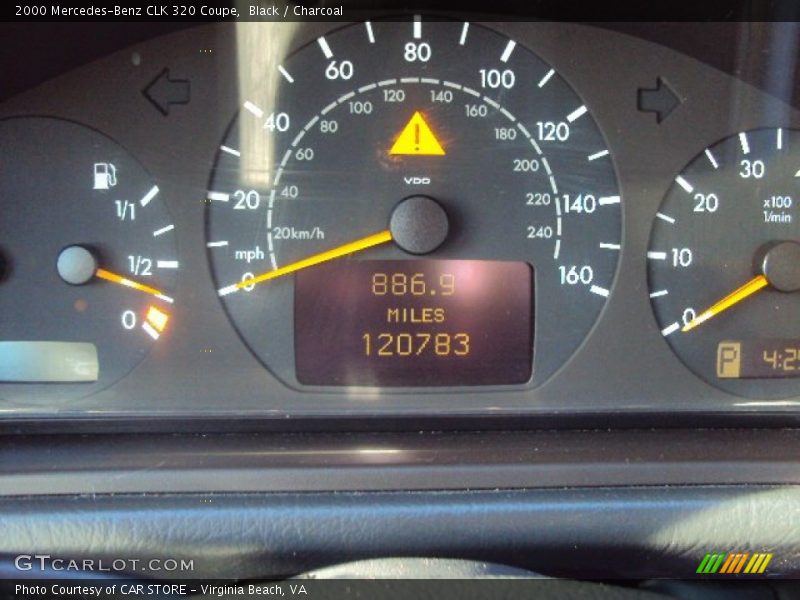 Black / Charcoal 2000 Mercedes-Benz CLK 320 Coupe