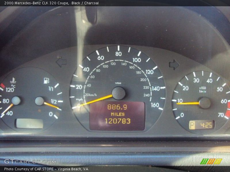 Black / Charcoal 2000 Mercedes-Benz CLK 320 Coupe