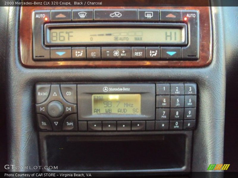 Black / Charcoal 2000 Mercedes-Benz CLK 320 Coupe