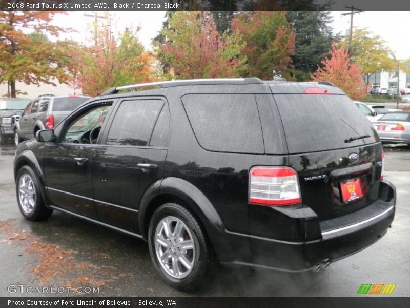 Black / Charcoal Black 2008 Ford Taurus X Limited AWD
