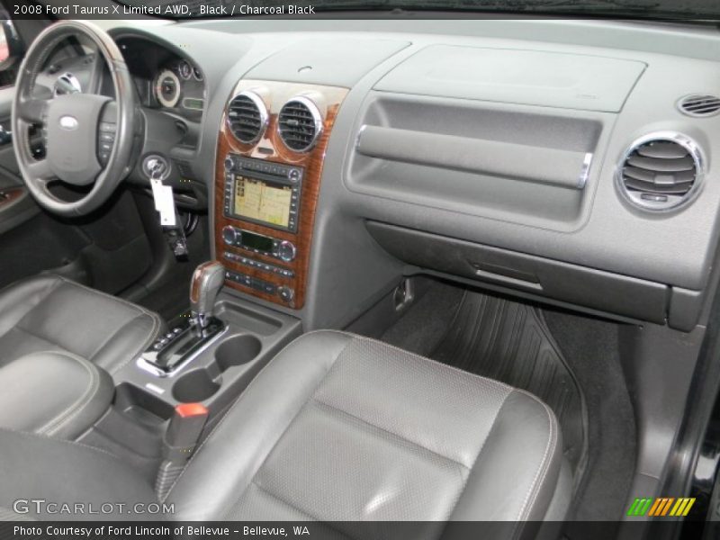 Black / Charcoal Black 2008 Ford Taurus X Limited AWD